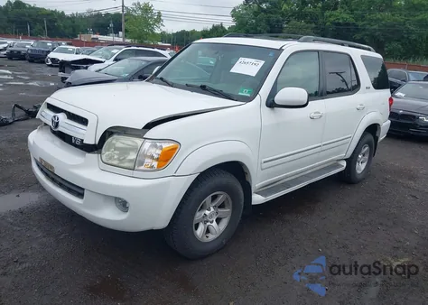 2005 Toyota Sequoia Sr5 V8 from USA, damaged, VIN 5TDBT44A95S255387